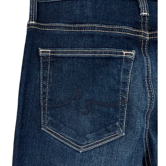 AG Adriano Goldschmied jeans The Farrah Skinny high rise dark blue size 24 - Picture 4 of 7
